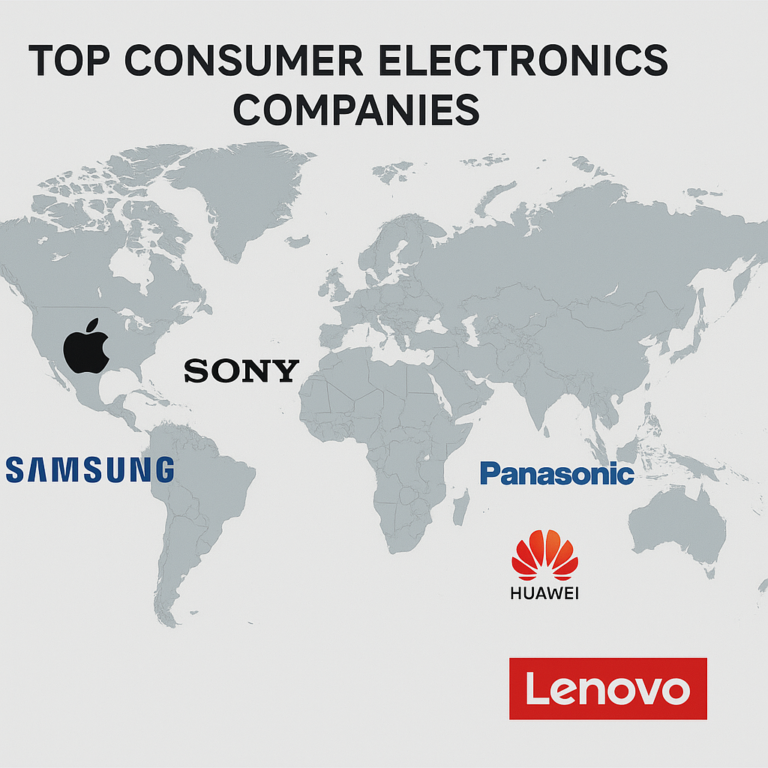 Featured image for Top 15 Consumer Electronics Companies in the World 2026