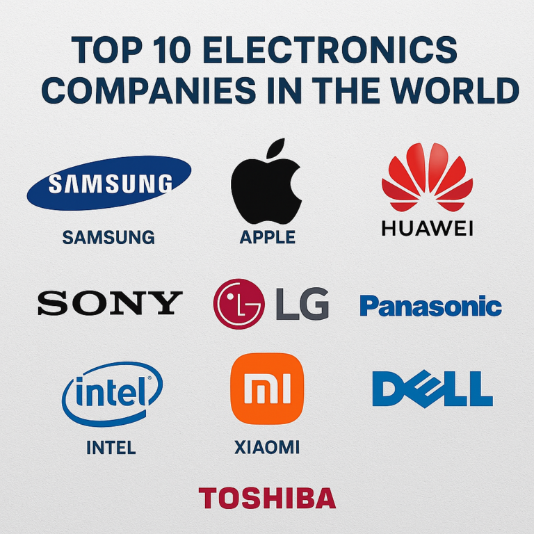 Featured image for Top 10 Electronics Companies in World 2026 The Real Titans